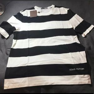 Authentic Louis Vuitton Black & White Shirt